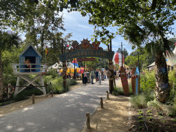 Entrance to the Summer Beach area at the Reizenrijk kingdom, during the Summer Efteling