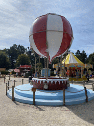 Hot air balloon stage at the Summer Beach area at the Reizenrijk kingdom, during the Summer Efteling