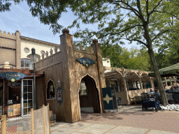 Front of the Nomade Kiosk and the Kashba restaurant at the Reizenrijk kingdom