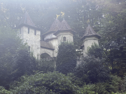 The Castle of Sleeping Beauty at the Sleeping Beauty attraction at the Fairytale Forest at the Marerijk kingdom