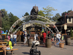 Stage at the Ruigrijkplein square at the Ruigrijk kingdom, during the Summer Efteling