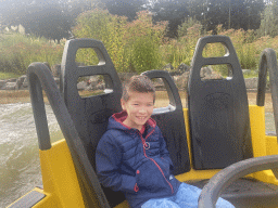 Max at the Piraña attraction at the Anderrijk kingdom