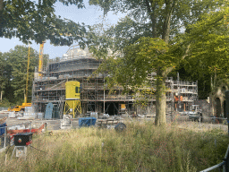 The construction site of the Danse Macabre attraction at the Anderrijk kingdom