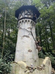 The Rapunzel attraction at the Fairytale Forest at the Marerijk kingdom