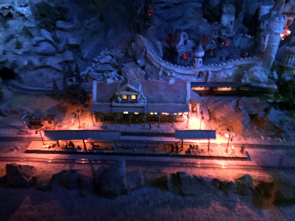 Miniature world at the Diorama attraction at the Marerijk kingdom