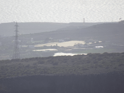 Greenhouses at the town of Montaña la Data, viewed from the Mirador Astronómico de la Degollada de las Yeguas viewpoint