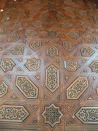 Wooden door of the Sala de las dos Hermanas at the Alhambra palace