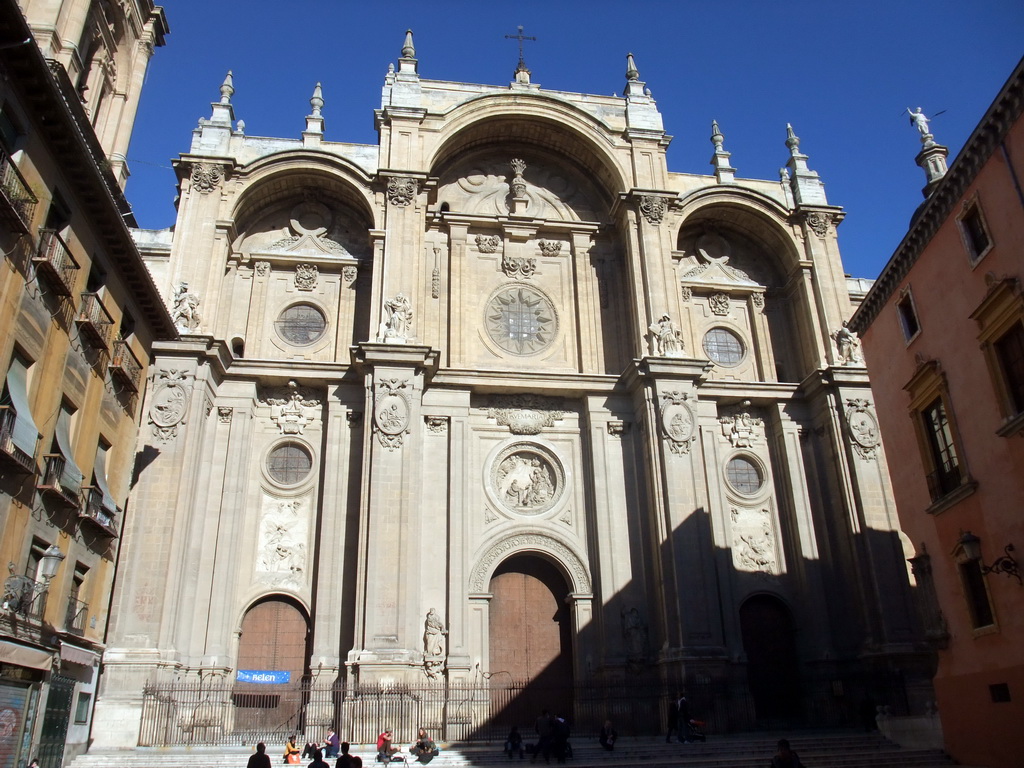 Front of the Granada Cathedral