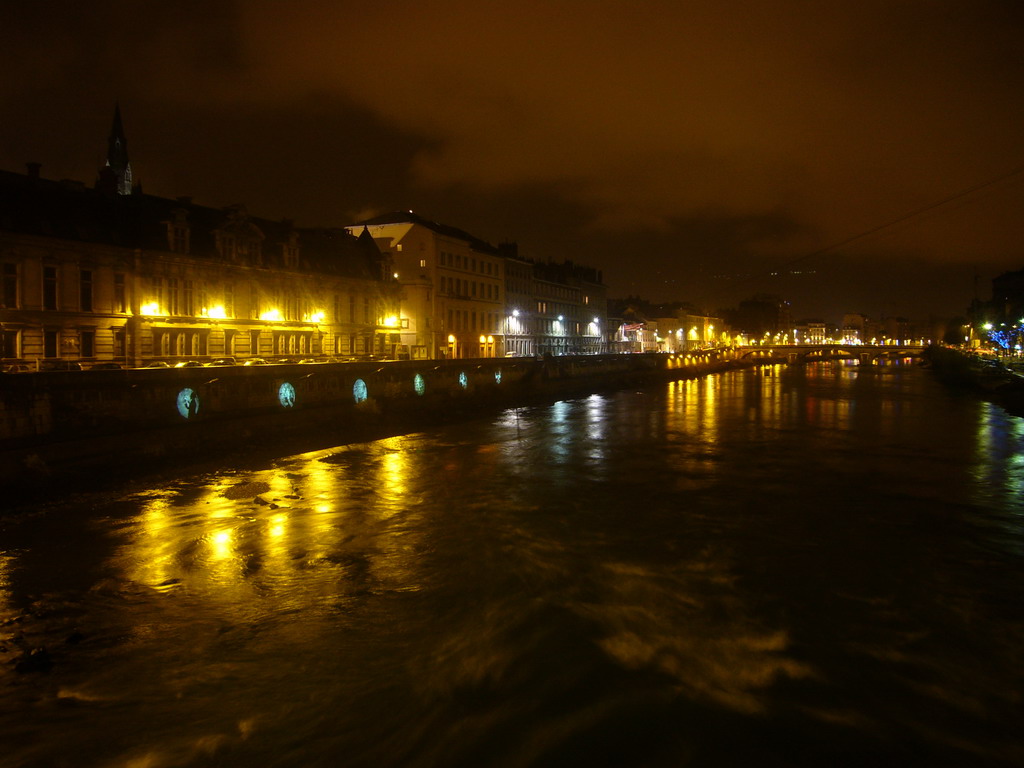 The Isère river at newyear