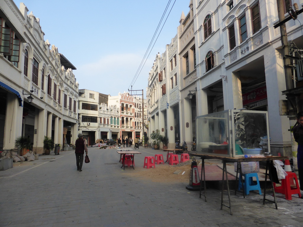 Renovated buildings at Zhongshan Road