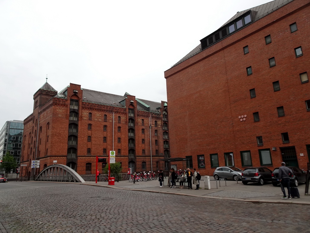 Buildings at the Auf Dem Sande street