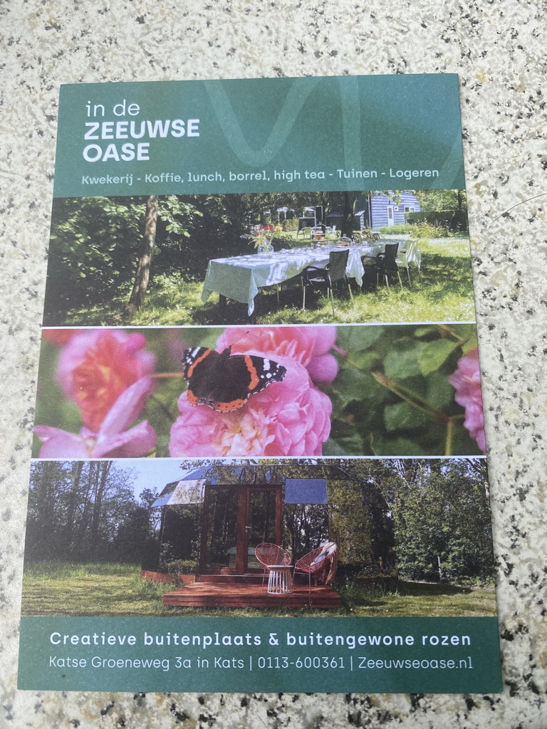 Information on the Zeeuwse Oase garden