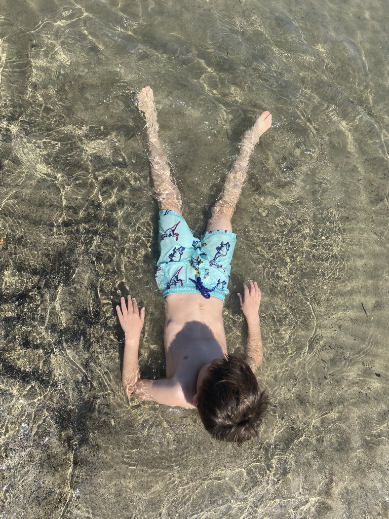 Max at the Donje Celo Beach