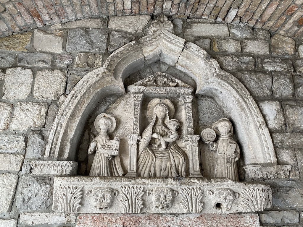 Relief at the Sea Gate at the western city walls