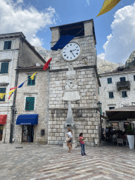 The Clock Tower at the Square of the Arms