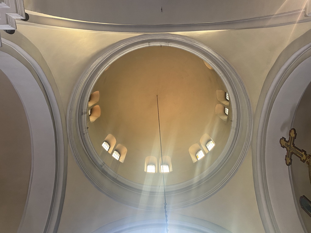 Ceiling of the nave of the Saint Nicholas Church