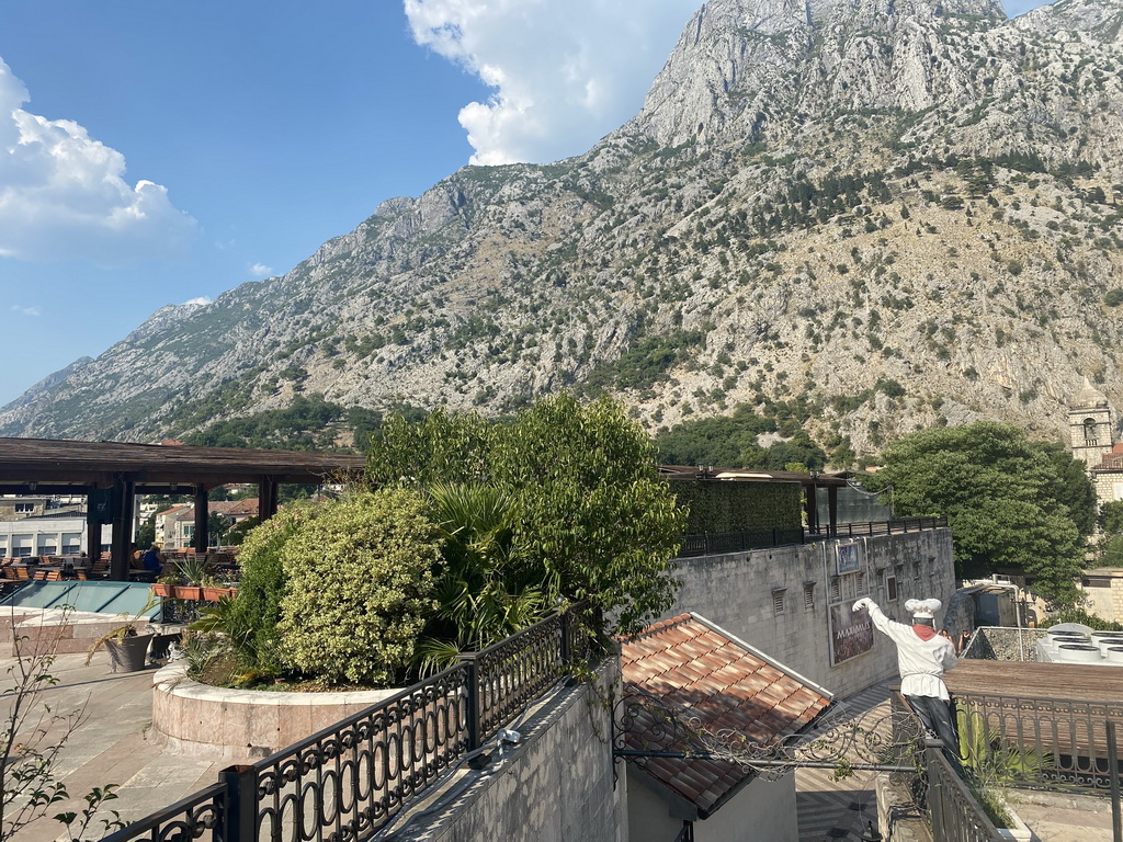 The Club Maximus and hills, viewed from the northwestern city walls