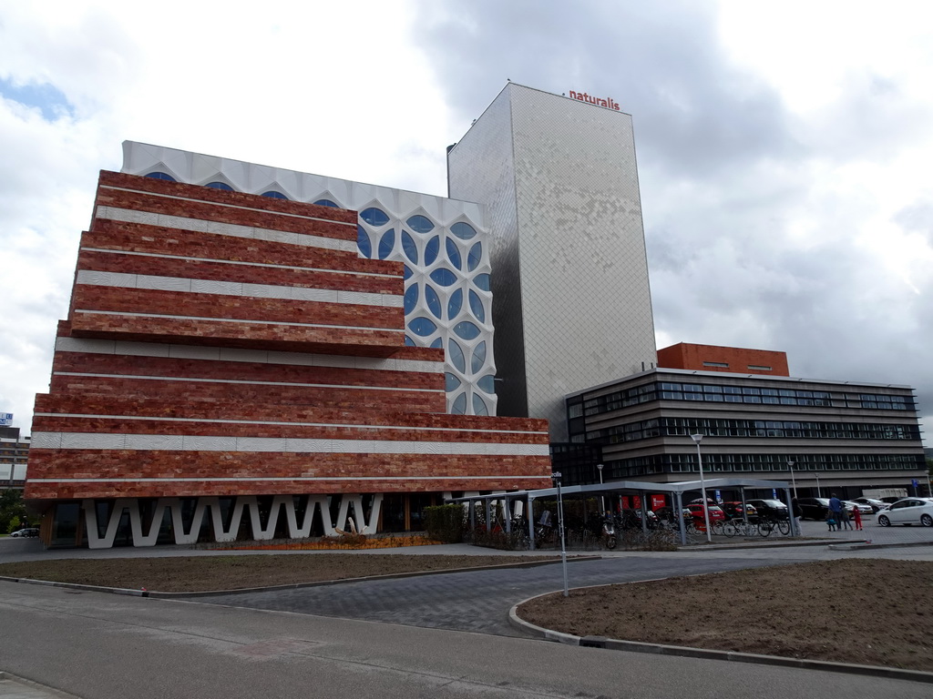 Front of the Naturalis Biodiversity Center at the Mendelweg street