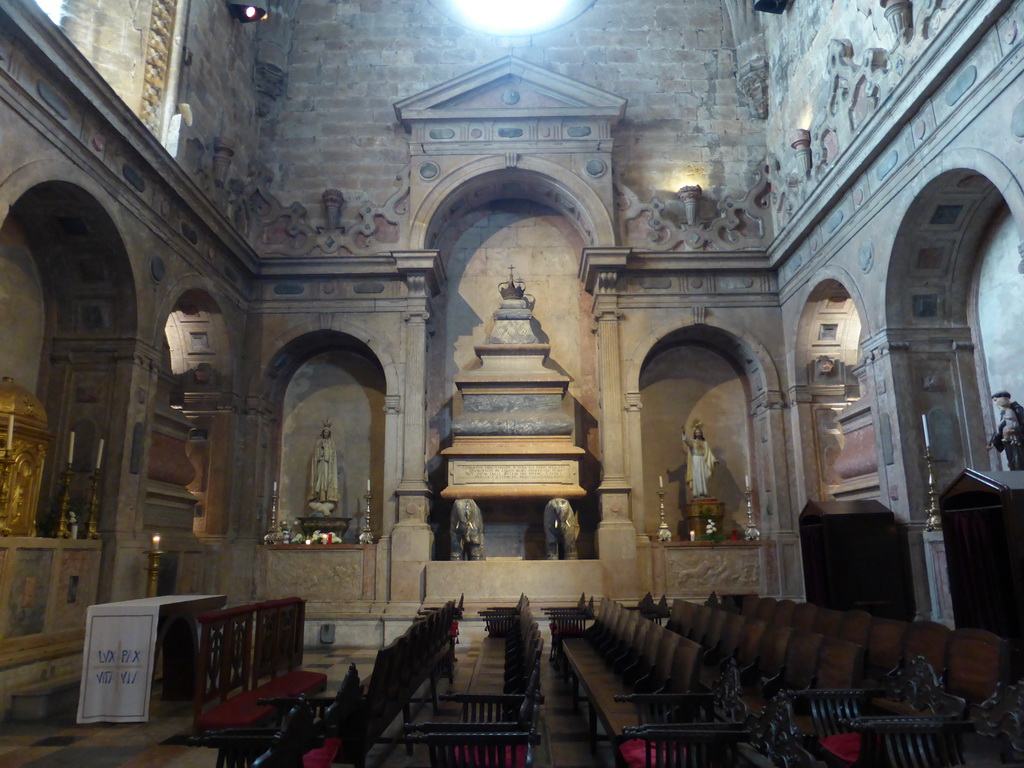 Tomb of Dom Sebastião at the Church of Santa Maria at the Jerónimos Monastery