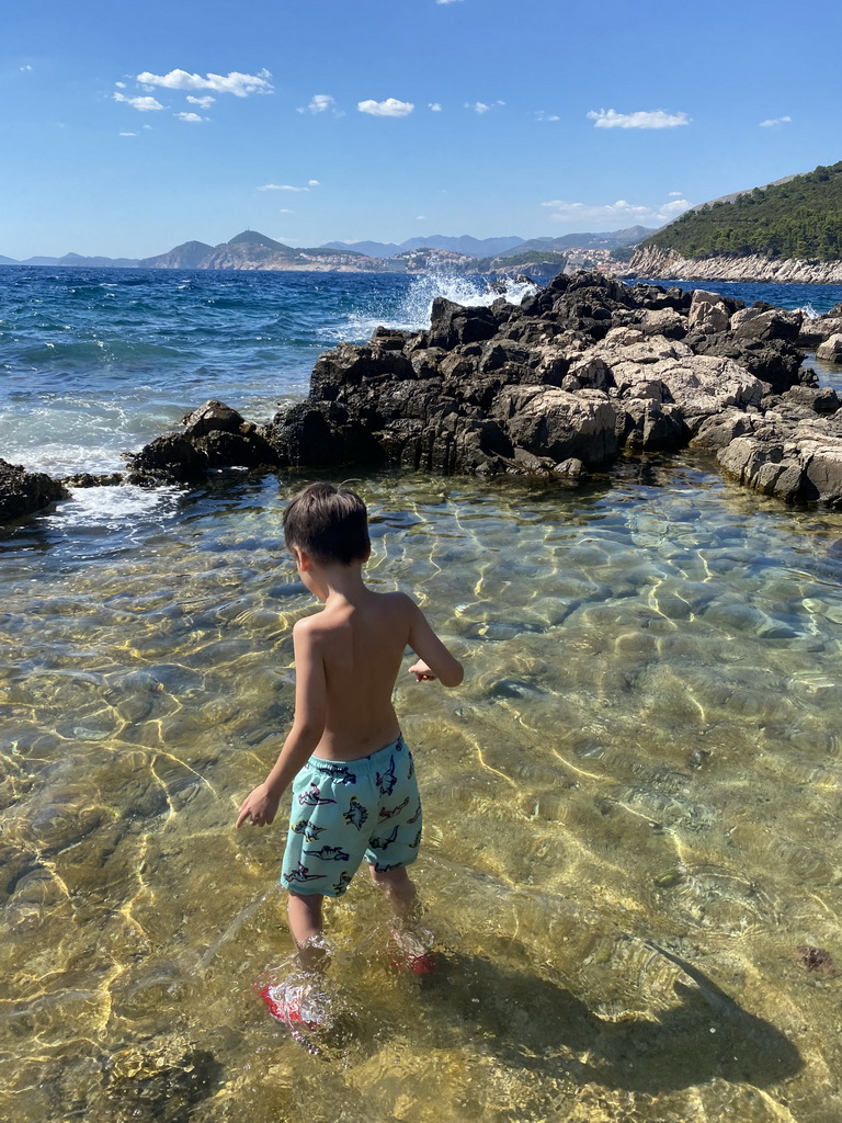 Max at the Lokrum Main Beach