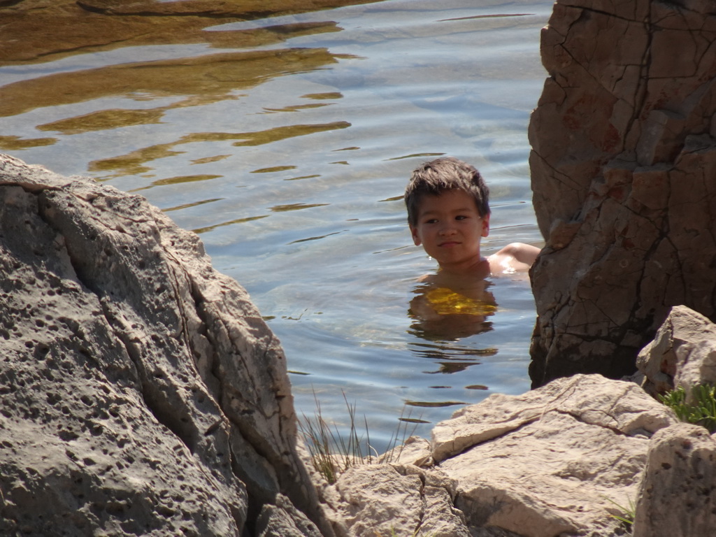 Max at the Lokrum Main Beach