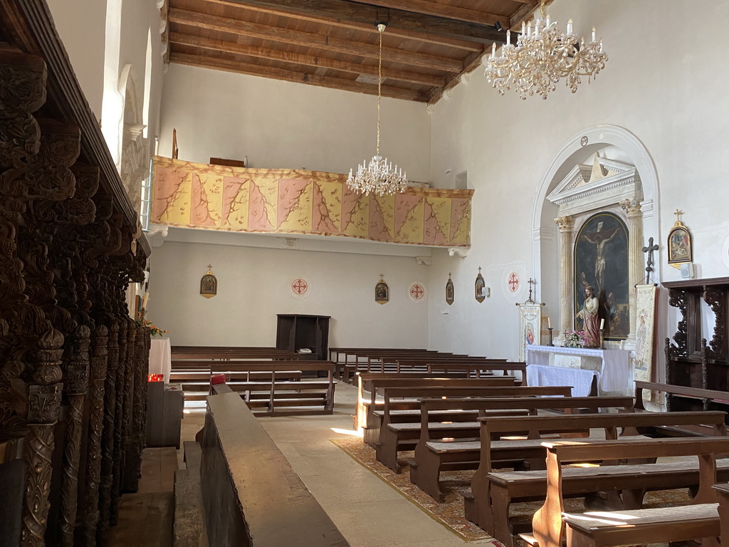 Nave of the Church of Sveta Marija od pilice