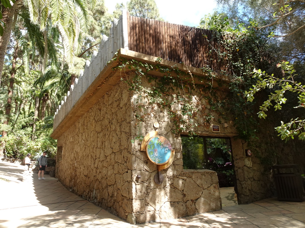 Front of the Orchid House at the Palmitos Park