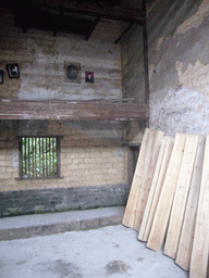 Room with old pictures in the old house of Miaomiao`s grandparents