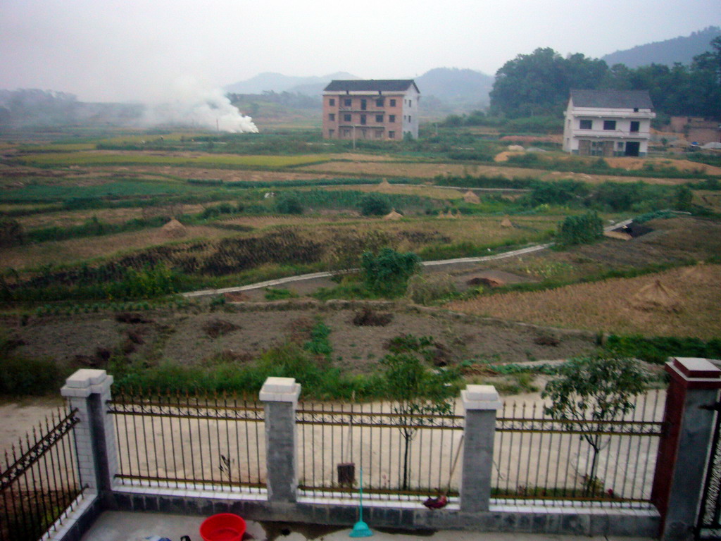 View from the roof of Miaomiao`s grandparents` house