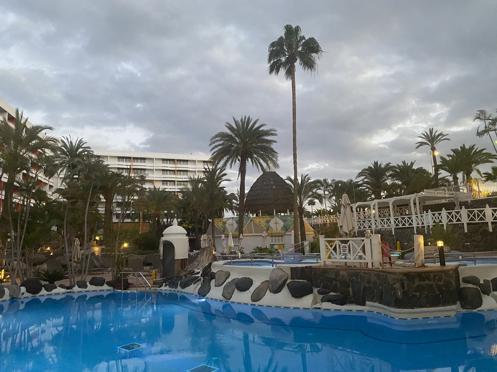 The east swimming pool at the Abora Buenaventura by Lopesan hotel