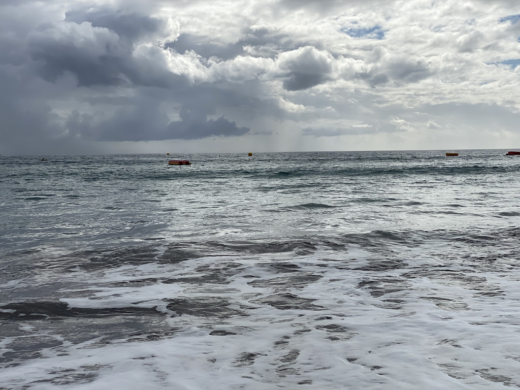 Banana boats at the Playa del Inglés beach