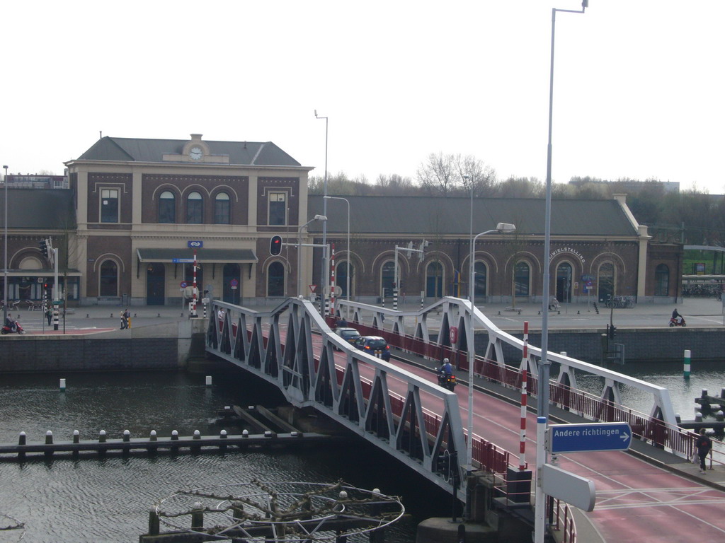 View from our room in the Grand Hotel du Commerce on the Central Station