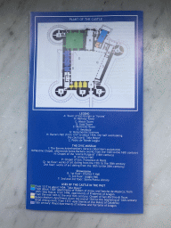 Map of the Castel Nuovo castle