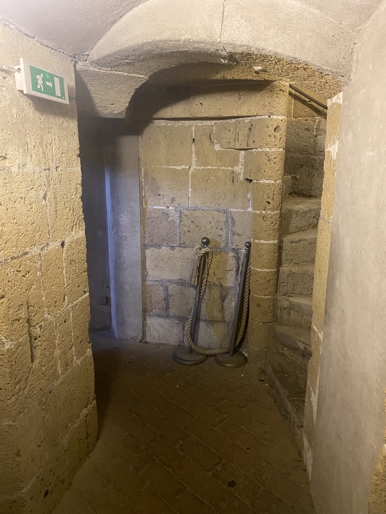 Passageway at the Armoury Hall at the Castel Nuovo castle