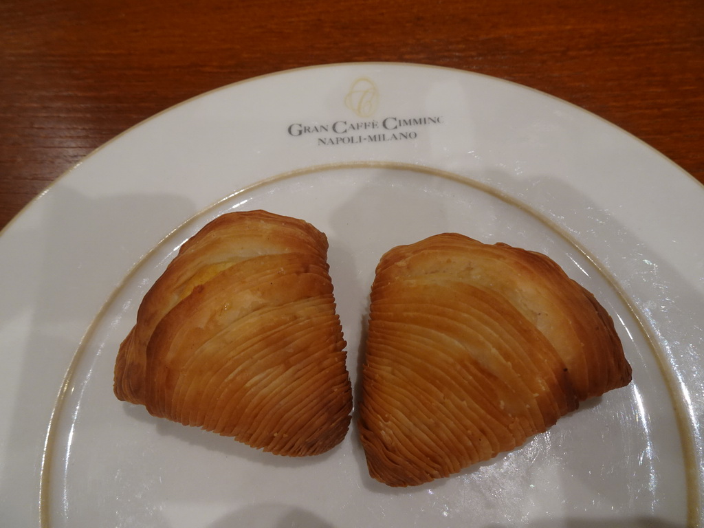 Cakes at the Gran Caffè Cimmino San Carlo restaurant