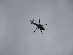 Helicopter flying over the Zoo di Napoli