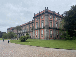 Northeast side of the Museo di Capodimonte museum at the Real Basco di Capodimonte park