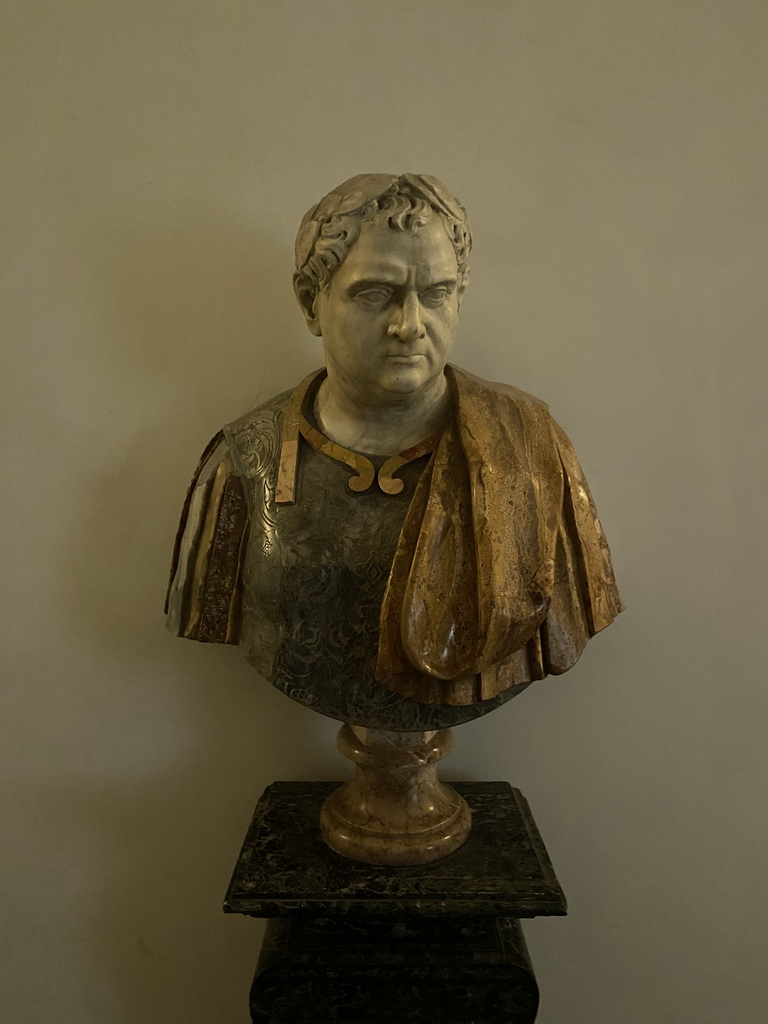 Bust at the First Floor of the Museo di Capodimonte museum