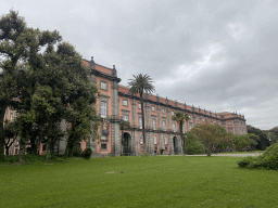 Southeast side of the Reggia di Capodimonte museum at the Real Basco di Capodimonte park