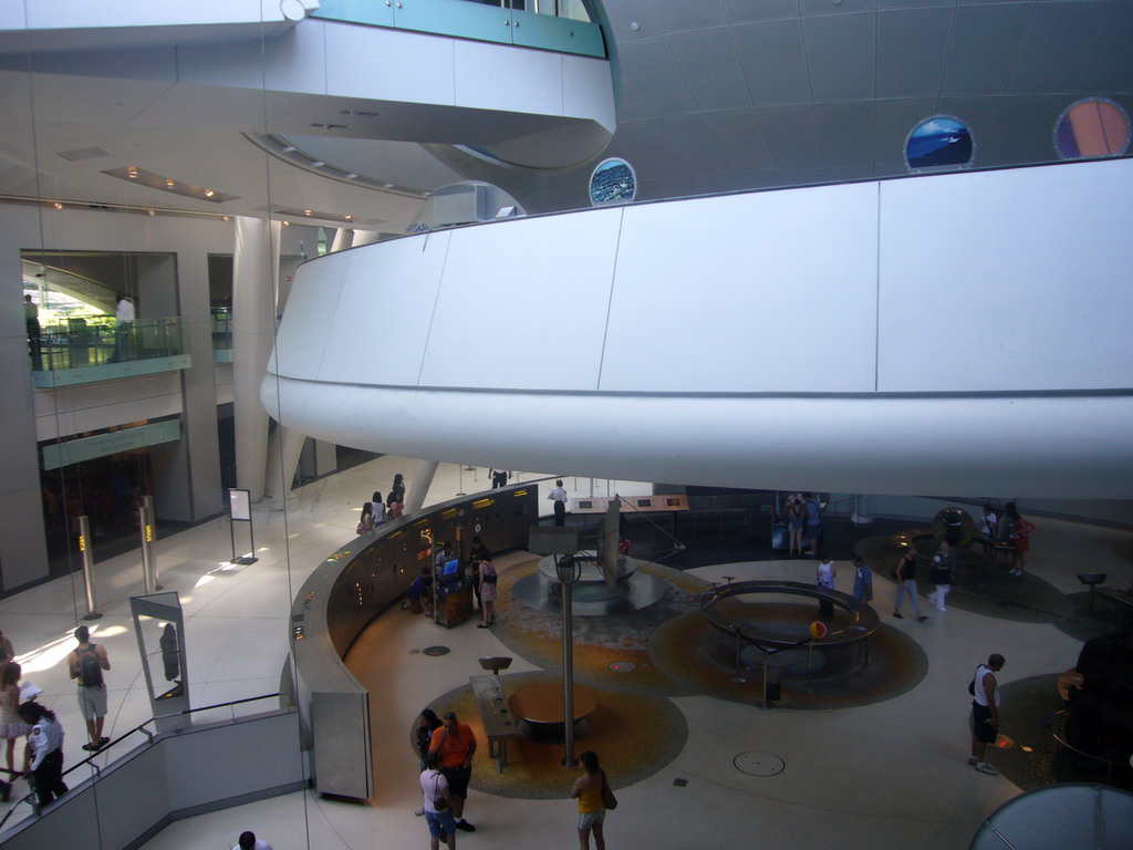 Inside the Hayden Planetarium