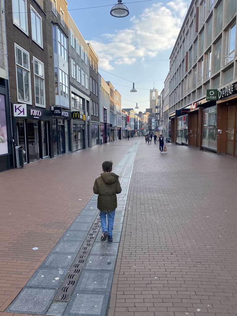 Max at the Broerstraat street