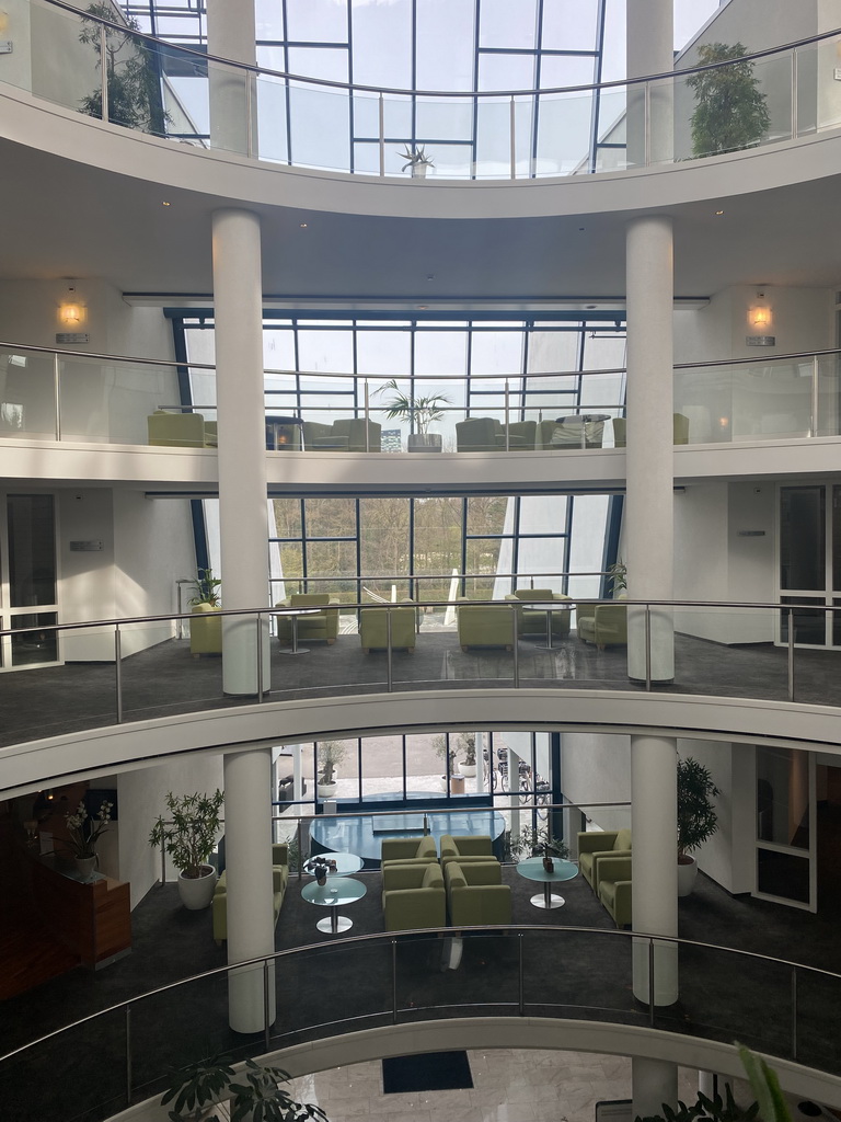 Lobby of the Sanadome Hotel & Spa, viewed from the Second Floor