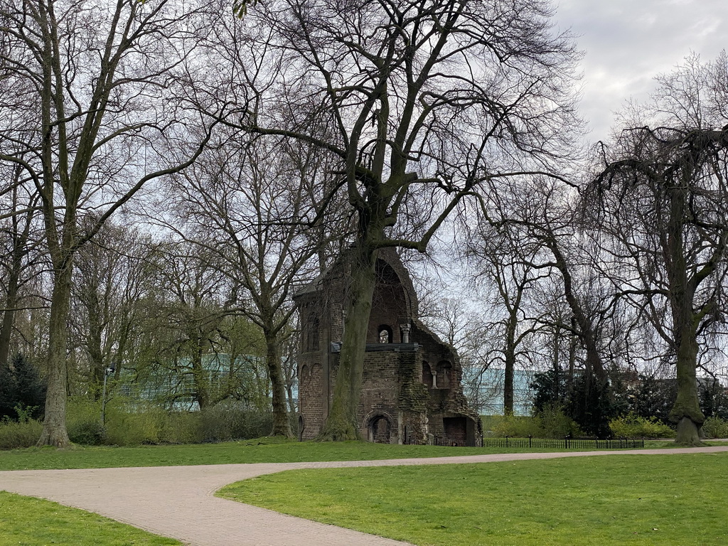 The Barbarossa ruins at the Valkhof park