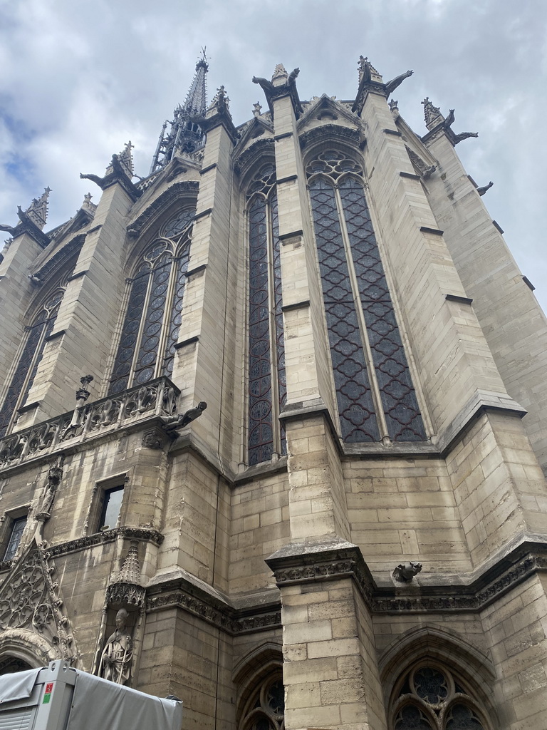 South facade of the Sainte-Chapelle chapel