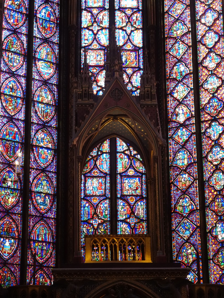 Altar of the Upper Chapel of the Sainte-Chapelle chapel