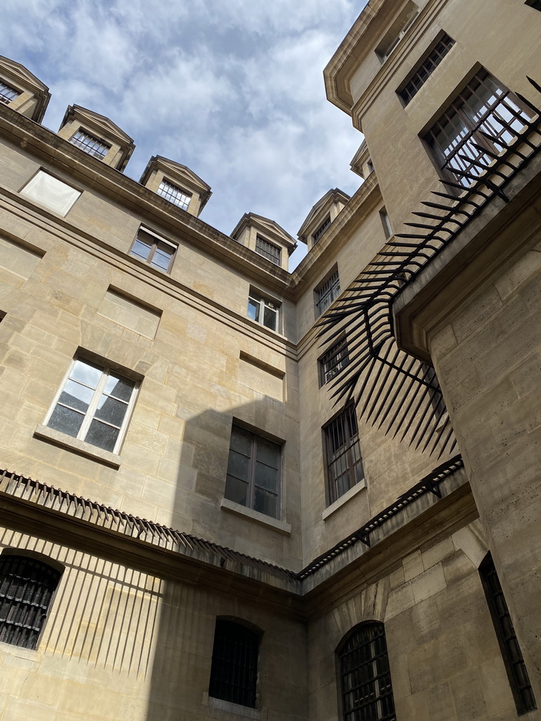 Walls of the Conciergerie building, viewed from the Women`s Courtyard