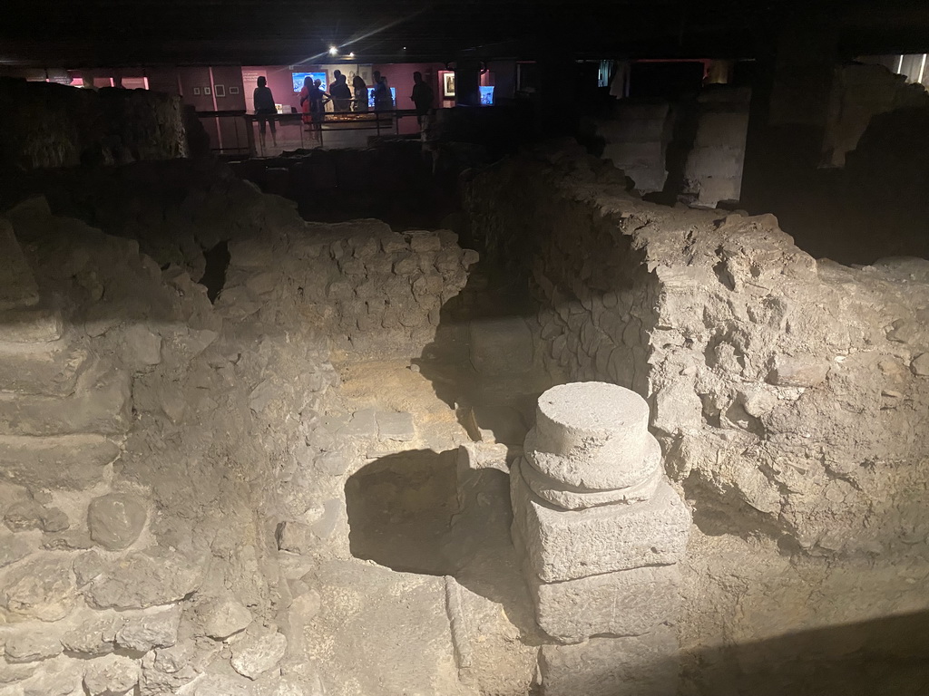 Ruins at the Archaeological Crypt of the Île de la Cité