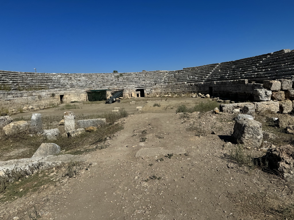 North side of the Stadium at the Ancient City of Perge