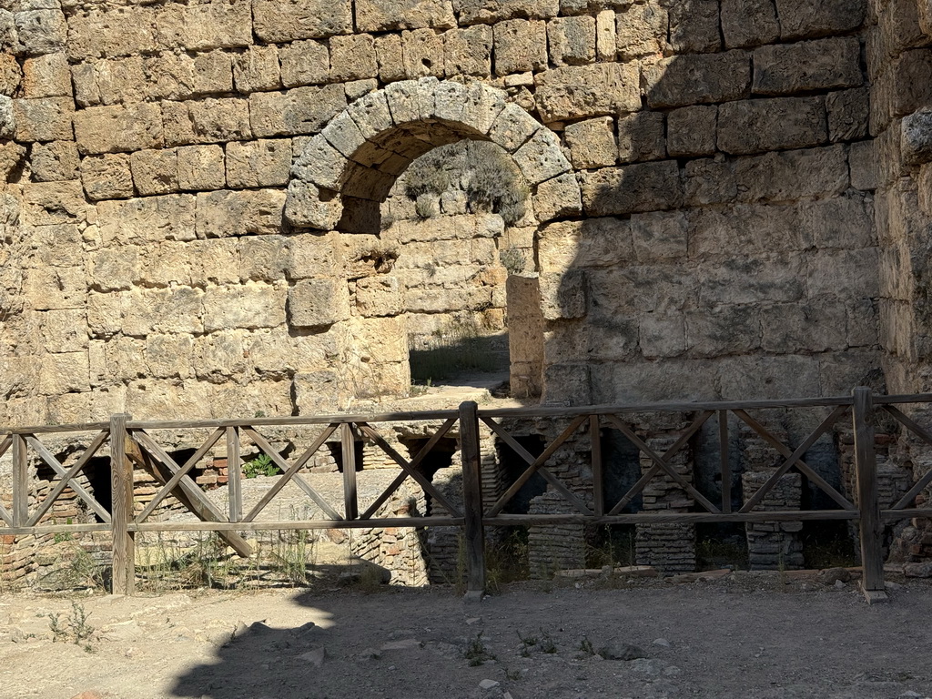 North side of the Tepidarium of the Southern Bath at the Ancient City of Perge