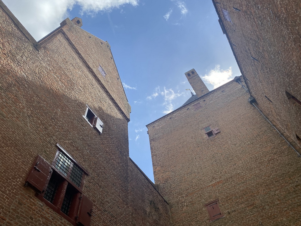 Facades at the inner square of Loevestein Castle